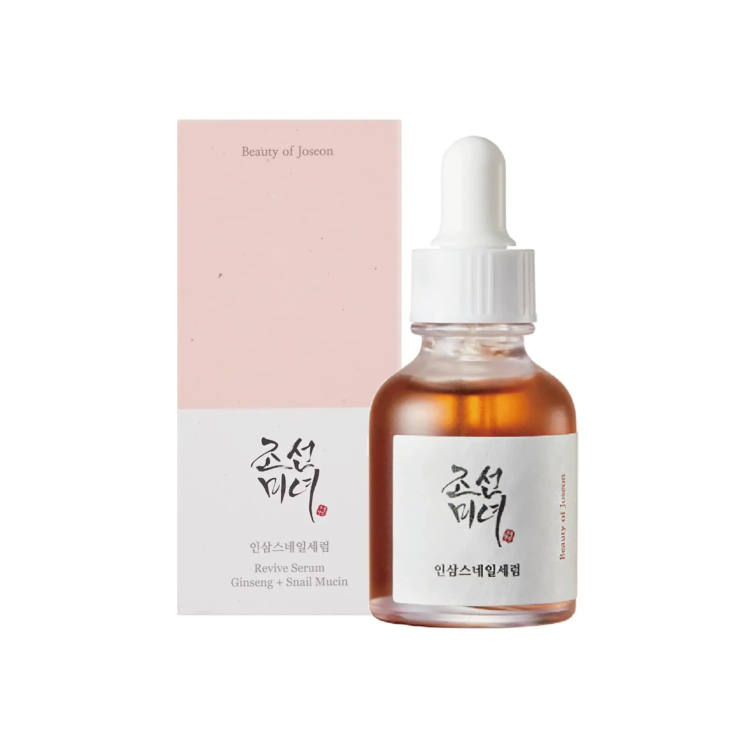 Beauty of Joseon Revive Snail Mucin & Ginseng Serum – Hydrating Peptide Facial Moisturizer for Dark Spots & Acne Scars – Sensitive Skin Formula – Korean Skincare for Men & Women – 30ml (1 fl. oz)